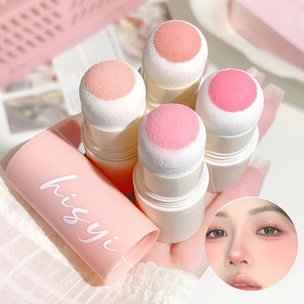 Soft Korean-Style Lip and Cheek Blush