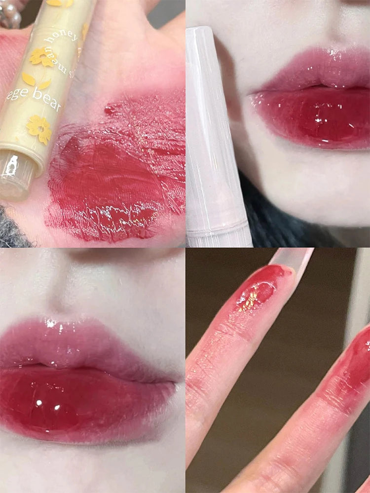 Glittering Jelly Heart-Shaped Lipstick